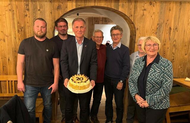Mario Moser-Luger mit Mitgliedern der SPÖ Engerwitzdorf. | Foto: SPÖ Engerwitzdorf