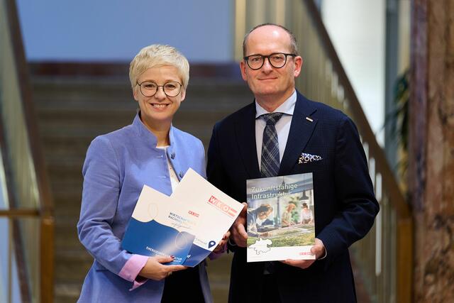 Doris Hummer und Gerald Silberhumer. | Foto: Wiesler