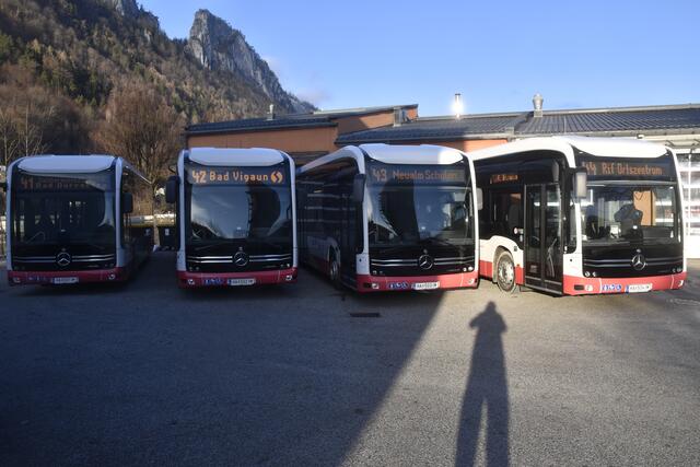Hallein stellt auf E-Busse um. | Foto: Thomas Fuchs
