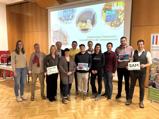 Die Regionalentwicklung Oststeiermark holte sich praxisnahe Einblicke in den mobilen Alltag | Foto: MeinBezirk