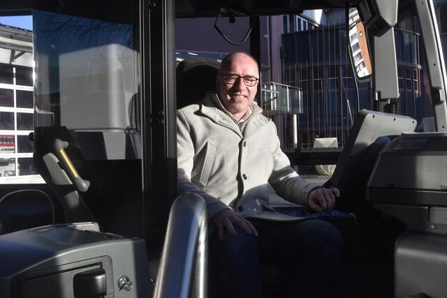 Hallein stellt auf E-Busse um. | Foto: Thomas Fuchs
