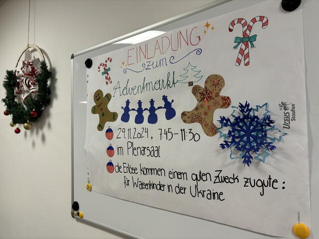 Spenden für die Waisenkinder wurden auch beim Adventmarkt Ende November gesammelt.  | Foto: Koidl