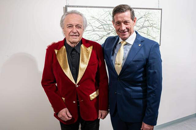 "Mr. Oberkrainer" Alfi Nipic mit Franz Schober | Foto: Günter Simmerl