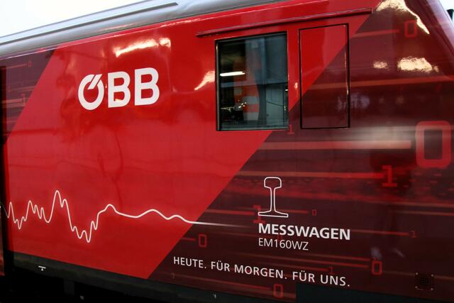 Messwagen der ÖBB. | Foto: Christian Nowotny