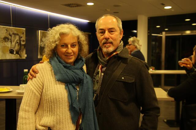 Begeistert vom Stück waren Evelyn und Manfred Hesch.