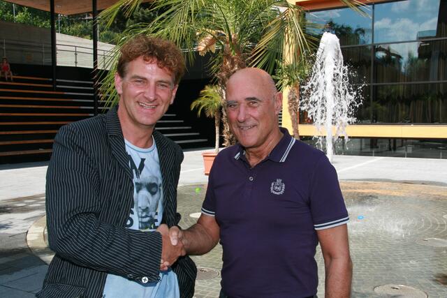 Bild aus besseren Tagen: Bgm. Edgar Kopp (re.) holte Romed Giner 2010 in die Politik – danach wurde Giner Vizebürgermeister. | Foto: MeinBezirk-Archiv