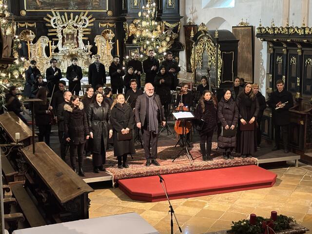 Beim Konzert am Sonntag. | Foto: MeinBezirk Perg