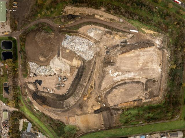 Übersichtskarte des Areals im November. | Foto: Greenpeace