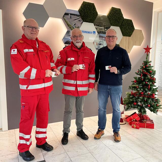 Andreas Baur, Herbert Kain und Martin Klapka (v. li.). | Foto: Storebest
