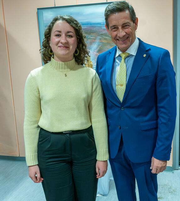 Hanna Hofmann, nominiert in der Kategorie "Newcomer" mit Franz Schober | Foto: Günter Simmerl