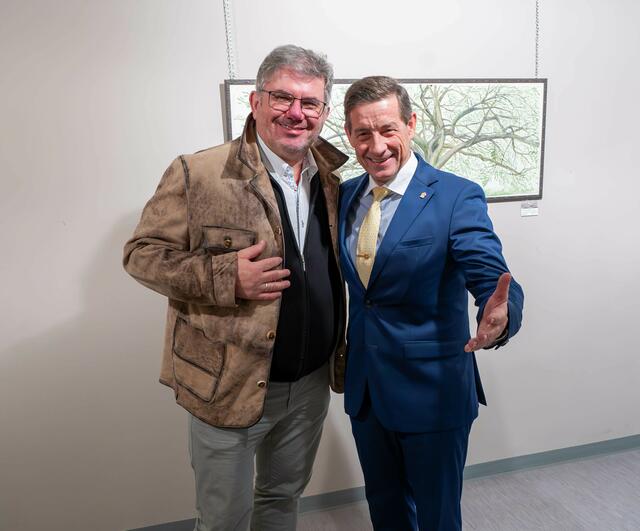 "Da Luis", Organisator der Schlagerabende im Motorikpark.  | Foto: Günter Simmerl