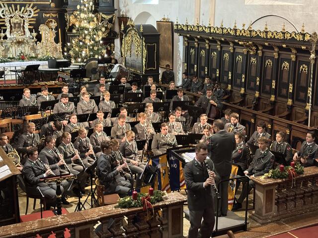 Konzert der Militärmusik Niederösterreich am Samstag in der Stiftskirche Waldhausen. | Foto: MeinBezirk Perg
