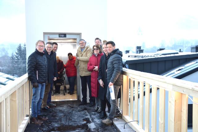 Freude über die Eröffnung des neuen Lifts. | Foto: Obermoser