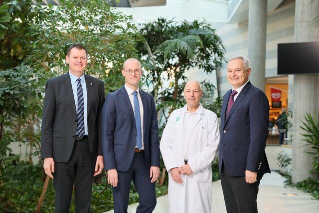 Ulf Drabek, Manfred Kocever, Erich Schaflinger und Gerhard Stark. | Foto: Martin Meieregger