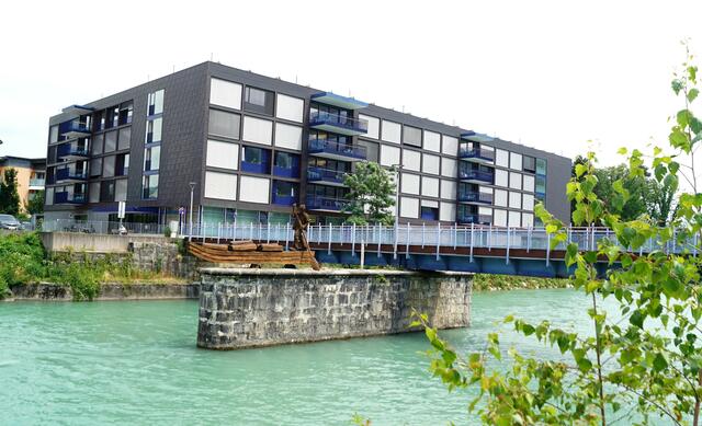 Das Seniorenwohnhaus an der Salzach.
Foto: Josef Wind