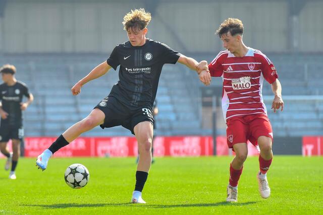 In der UEFA Youth League begeisterte der erst 15-Jährige Rohdiamant in sechs Matches. | Foto: GEPA pictures
