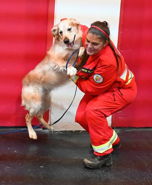 Wie gesagt: "Hund und Hundeführerin sollen Spaß haben".