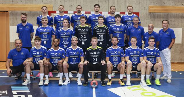 Das Team der BT Füchse für die Saison 2024/25 | Foto: GEPA pictures