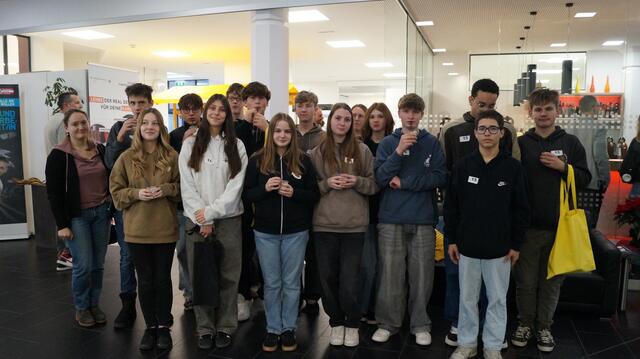 Die PTS Prutz war, wie viele andere Schulen auch, zu Gast in Landeck. 