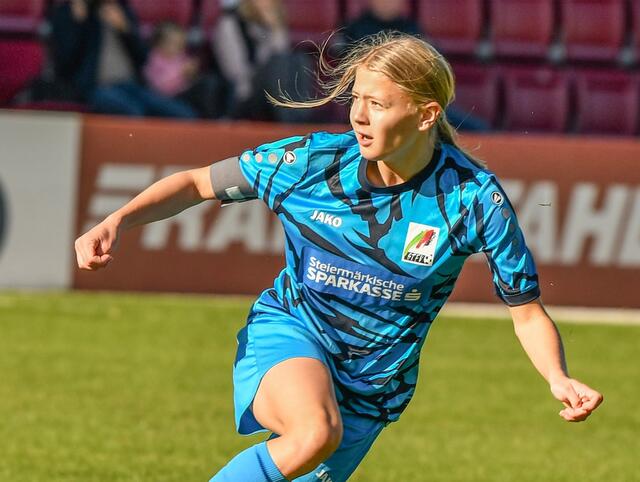 Ein großes Talent aus der Vorstufe ist Katja Weber aus Riegersburg.  | Foto: StFV