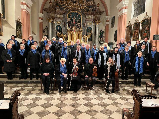 Viel Applaus für den Chor "pro musica" und die beiden Ensemble in Mooskirchen | Foto: Wutte