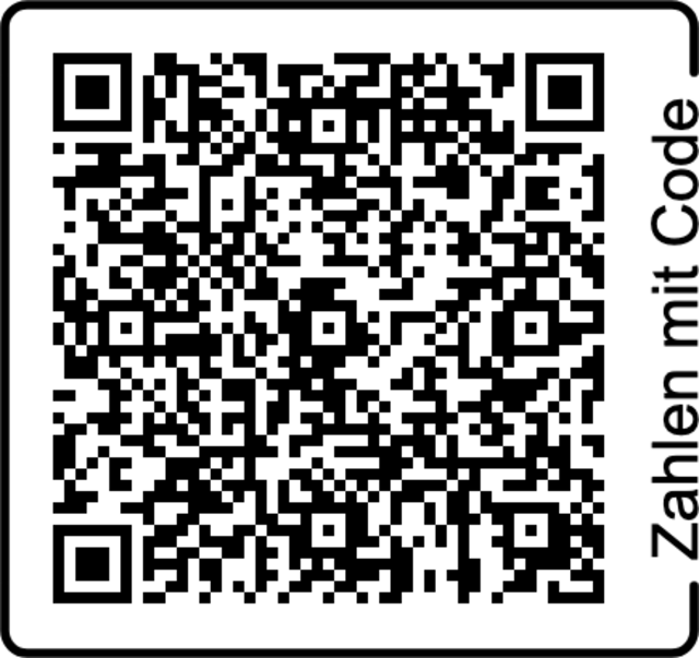 So einfach geht's: Öffnen Sie Ihre Bank-App und spenden Sie mit diesem QR-Code gleich direkt an das BezirksRundSchau Christkind in Ihrem Bezirk.