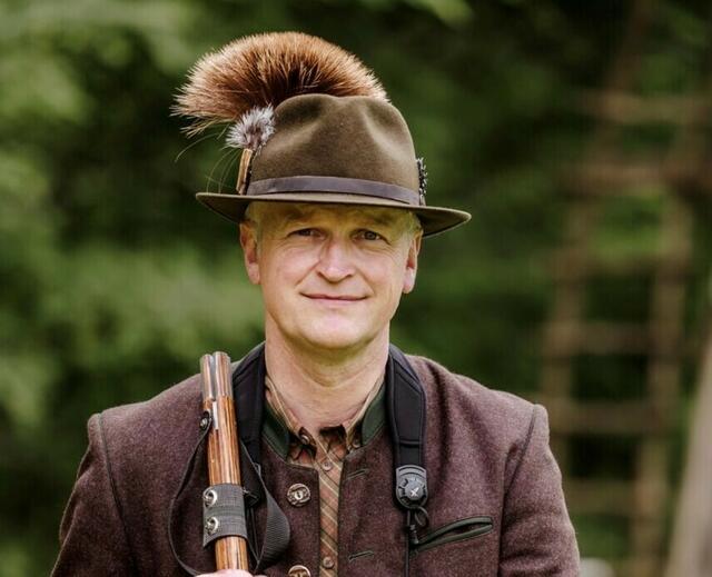Johann Silberschneider, Bezirksjägermeister in Deutschlandsberg | Foto: Christine Hofer-Lukic