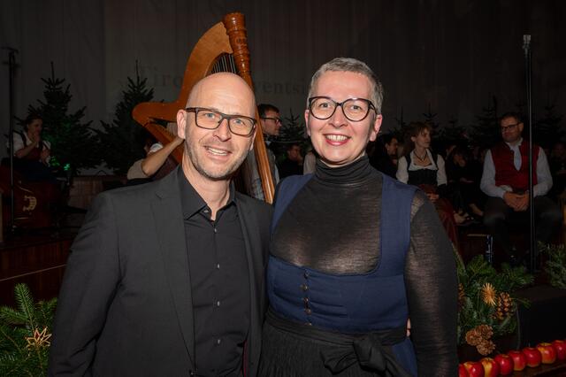 V.l.n.r.: Wolfgang Kostner, Eva Senns | Foto: TVM/ R. Sigl