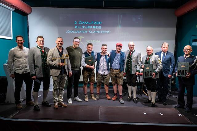 Die nominierten in der Kategorie Darstellende Kunst, der Sieg ging an das Projekt: DJ meets Blasmusik. | Foto: Günter Simmerl