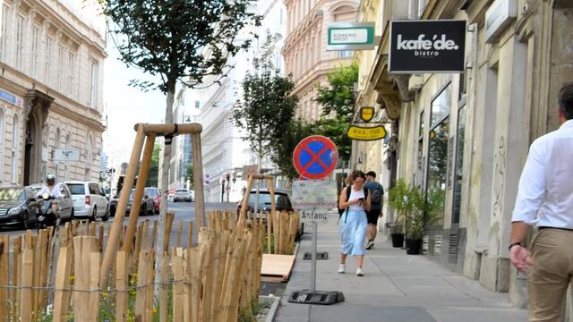 Die Liechtensteinstraße wurde umgestalltet.  | Foto: BV9