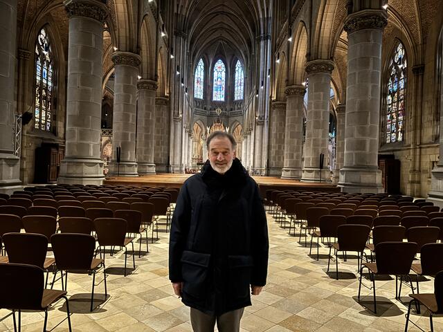 26 Jahre lang war der Linzer Mariendom der Arbeitsplatz von Maximilian Strasser.  | Foto: MeinBezirk