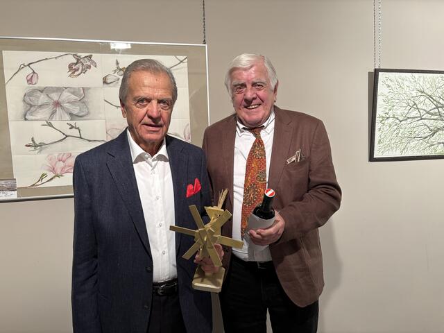 Rudi und Manfred Josel konnten ihr Glück kaum fassen. | Foto: Brigitte Gady