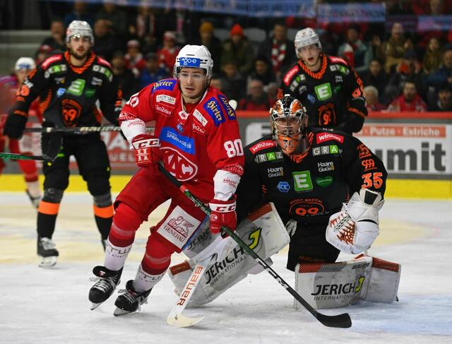Der EC-KAC konnte in Graz im Schlussabschnitt einen Zwei-Tore-Rückstand egalisieren, unterlag aber im Penaltyschießen. (Symbolfoto) | Foto: EC-KAC/Pessentheiner