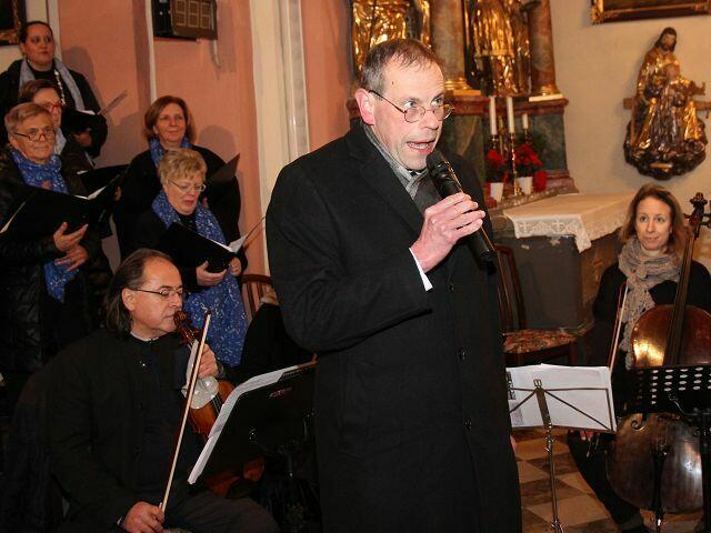 Provisor Wolfgang Pristavec sprach einführende Worte. | Foto: Wutte
