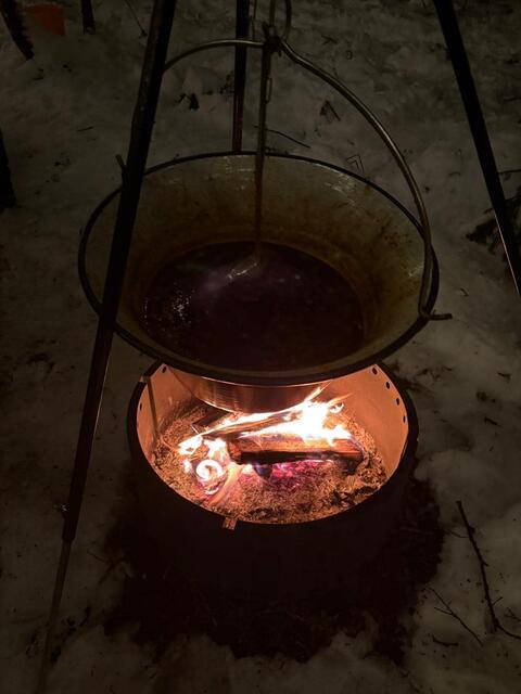 Das Feuer der Begeisterung brennt | Foto: FF Gamsforst und Veronika Frank