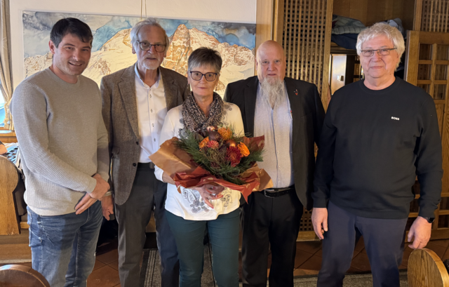 Im Foto von Links: Niederbacher Mathias, Weiskopf Manfred,  Siegele Ida, Stephan Walch, Rudig Günther | Foto: Florian Walch