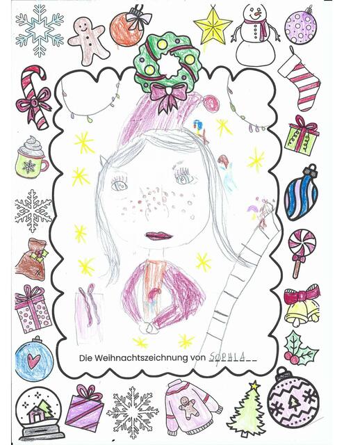 Zeichnung von Sophia Eichholzer (6 Jahre) aus Kuchl. | Foto: Eichholzer