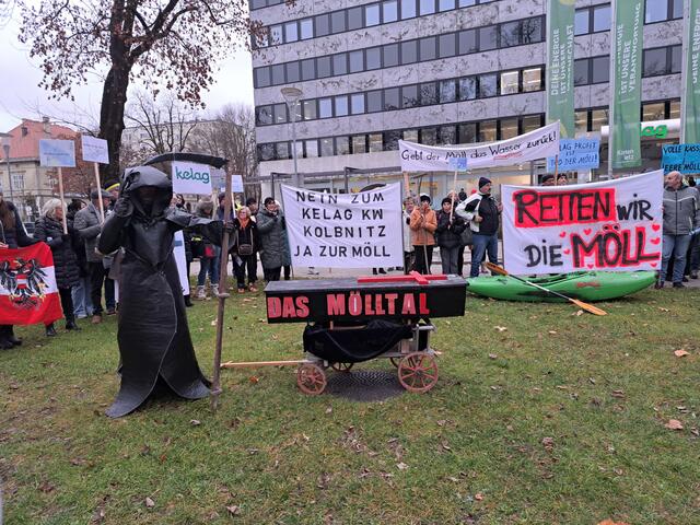 Protestkundgebung in Klagenfurt | Foto: Retten wir die Möll