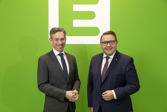 Neues Vorstandsteam des Landesenergieversorgers Energie Steiermark: Werner Ressi und Martin Graf | Foto: Energie Steiermark