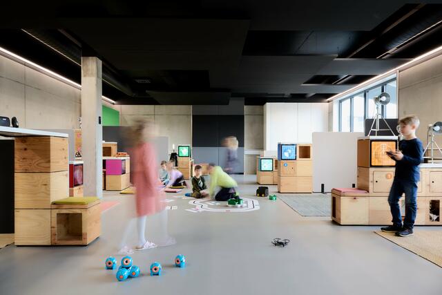 Im Fill Future Lab können Kinder ihr Interesse an "MINT-Berufen" entdecken. | Foto: raumpixel