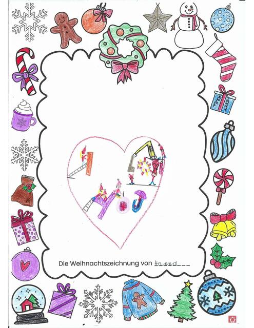 Zeichnung von Hanna Eichholzer (9 Jahre) aus Kuchl. | Foto: Eichholzer
