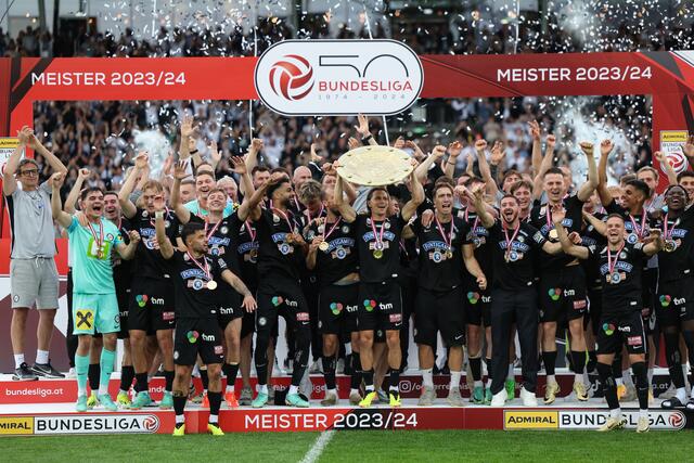 Das Jahr 2024 führte den SK Sturm mit dem Double in neue Höhen.  | Foto: GEPA