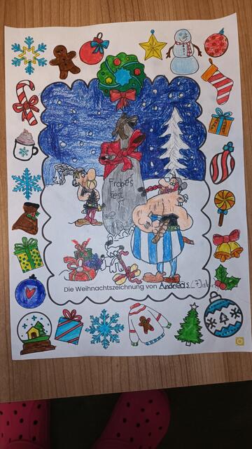 Zeichnung von Andreas Radner, 7 Jahre, aus Adnet. | Foto: Radner