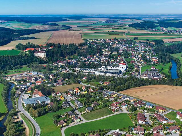 Luftaufnahme von Karlstein an der Thaya | Foto: Marktgemeinde Karlstein