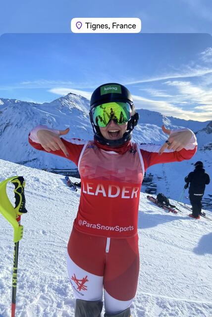 Elina Stary zeigte in Frankreich mit zwei Siegen im Weltcup groß auf. | Foto: Privat