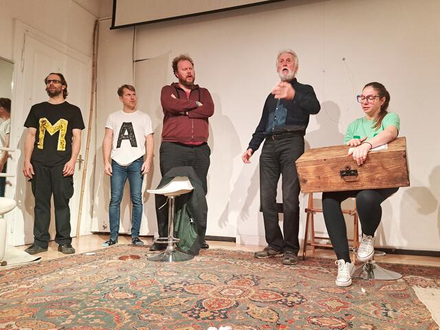 Da ging es auf der Bühne vom Atelier12 in Graz richtig rund. | Foto: Kubaczek