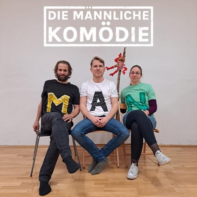 Philipp Schaffler, Andreas Ortner und Evelyn Leissenberger sind "Die männliche Komödie". | Foto: Kroissenbrunner