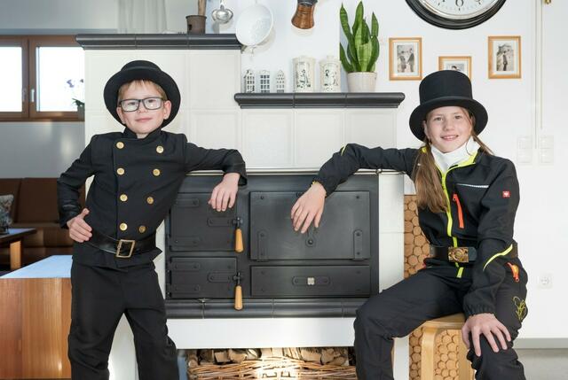 Auch die nächste Generation im Hause Hiebler ist bereit.  | Foto: Privat