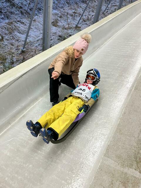 Am 30. Dezember findet im Eiskanal von Igls das nächste Schnupperrodeln statt. | Foto: Rodel Austria