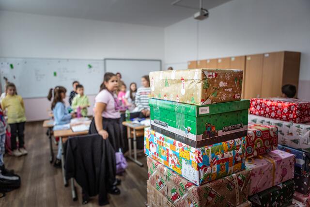 Foto: Weihnachtspackerlaktion